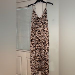 Van winkle satin dress with pockets 3xl